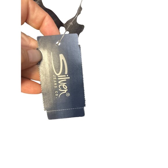 Silver Jeans Co. Suki Super Skinny Jeans W24 L31 Black Noir - Picture 4 of 6